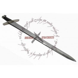 VIKING ULFBERHT BATTLE READY FULLY FUNCTIONAL CARBON STEEL SWORD WITH SCABBARD